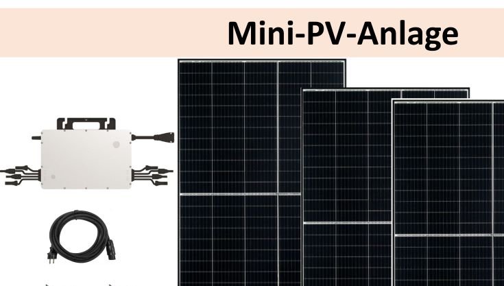 Mini PV Anlage