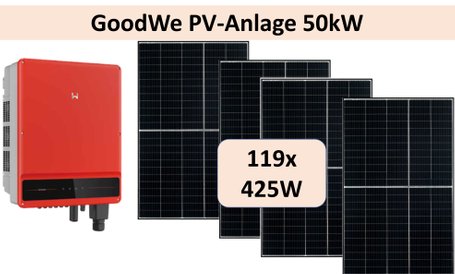 PV Anlage GoodWe 50kW